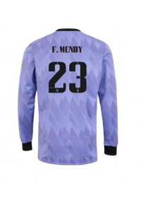 Real Madrid Ferland Mendy #23 Fotballdrakt Borte Klær 2022-23 Lange ermer